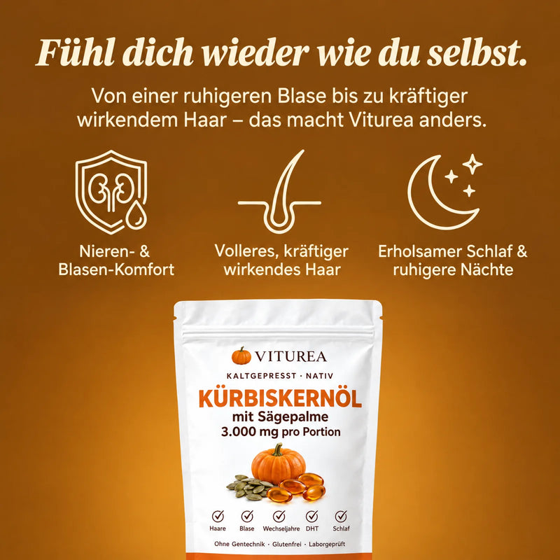 Fühl dich wieder wie du selbst – das macht Viturea anders